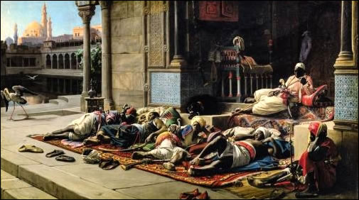 Lecomte du Noy, La porte du srail, souvenir du Caire, 1876 (huile sur toile, 75  130,5 cm). Est. 500.000 - 700.000 , Sotheby's Art Digital Studio