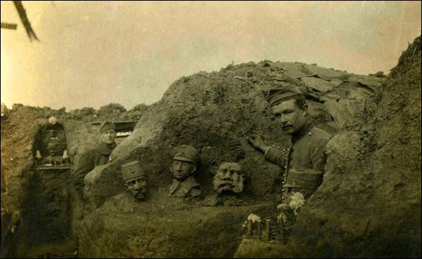 Pas-de-Calais 1915 - Artisanat de tranches (Coll. P.Lamy)