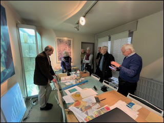 La collection Philippe Decelle  un patrimoine verrier dans un bel crin Relation de la visite dun groupe Collectiana le 8 fvrier 2025