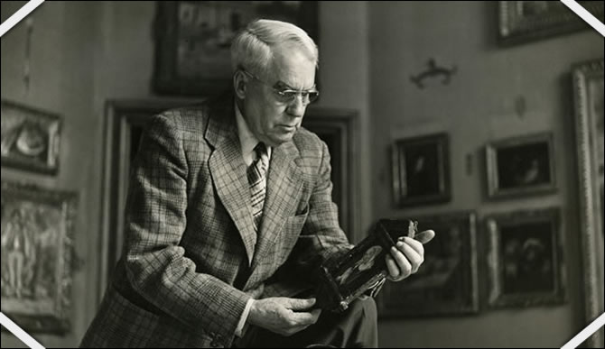 Dr. Albert C. Barnes (ph.  The Barnes Foundation)