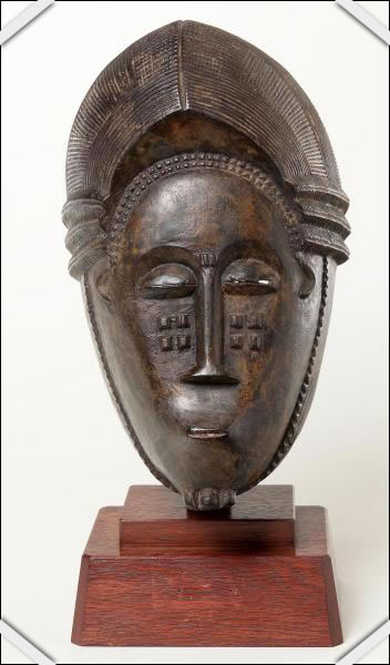 Masque Baoul, Cte d'Ivoire (ph.  The Barnes Foundation)