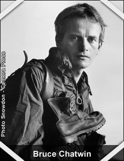 Bruce Chatwin (photo - Snowdon - Camera Press)