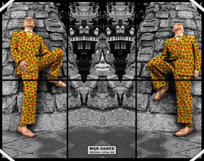 Gilbert et George ''War Dance'' (2008)