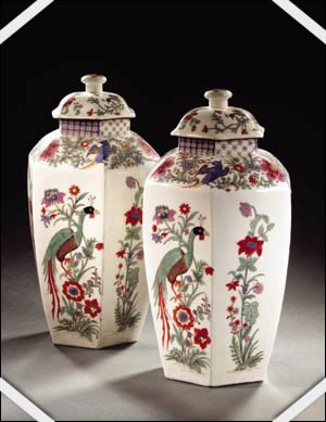 Vases Meissen (ca 1740)